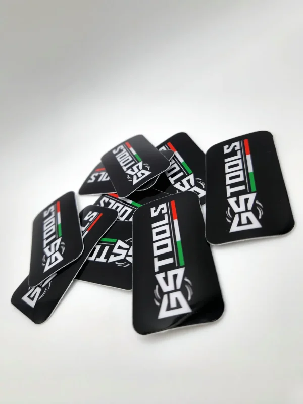 GS Tools Logo Sticker 30x60mm - immagine 2